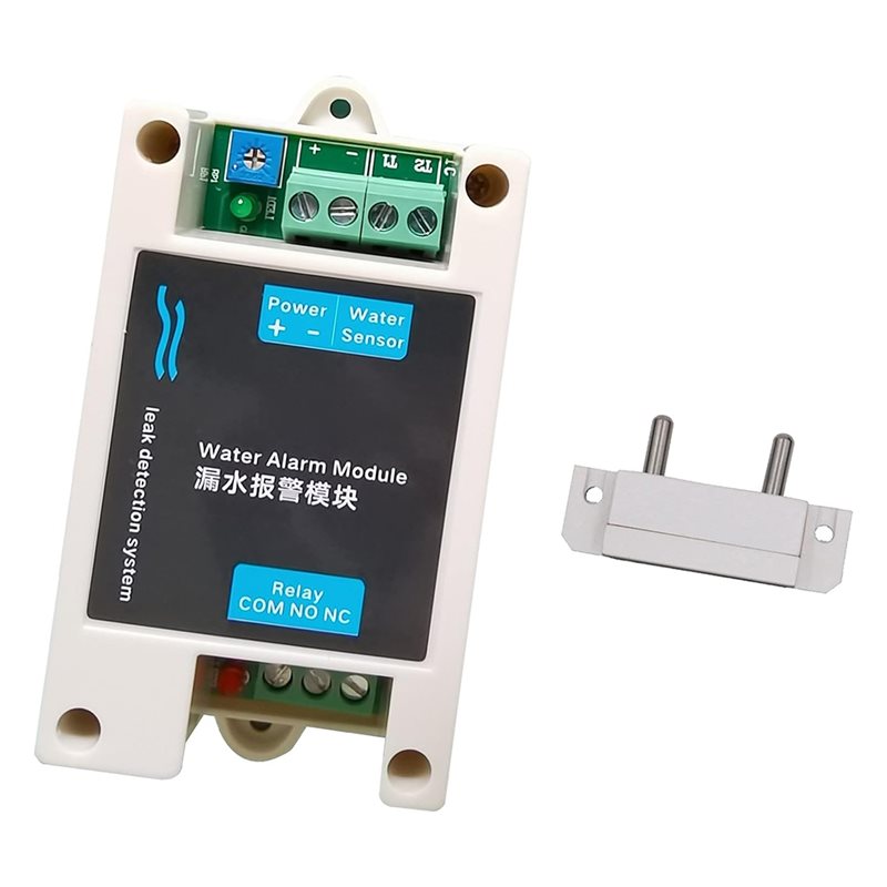 Water Leak Detector Wired - 【新製品！A25P】12V DC 有線水検知器 水漏れ警報モジュール 漏水センサー 10A