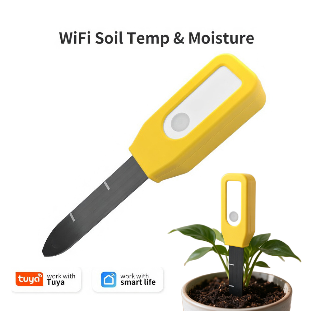 Home Automation Ideas - YFK Tuya WiFi 土壌温度・湿度スマートセンサー リアルタイムモニタリング スマートライフ