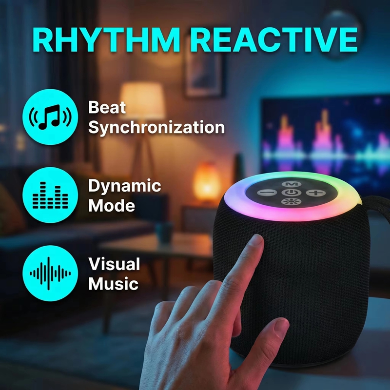 Google Speaker Nest Audio - Lenovo ミニ Bluetooth スピーカー ストラップ付き ポータブル
