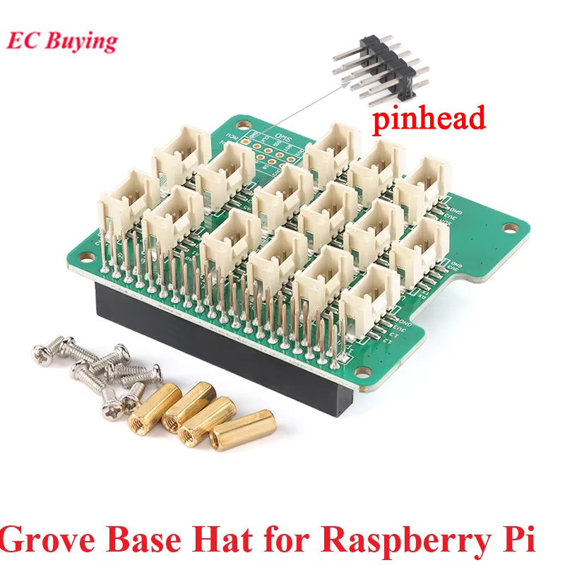 Pi Zero W Board - Grove ベースハット Raspberry Pi Zero 2B/3B/3B+/zero