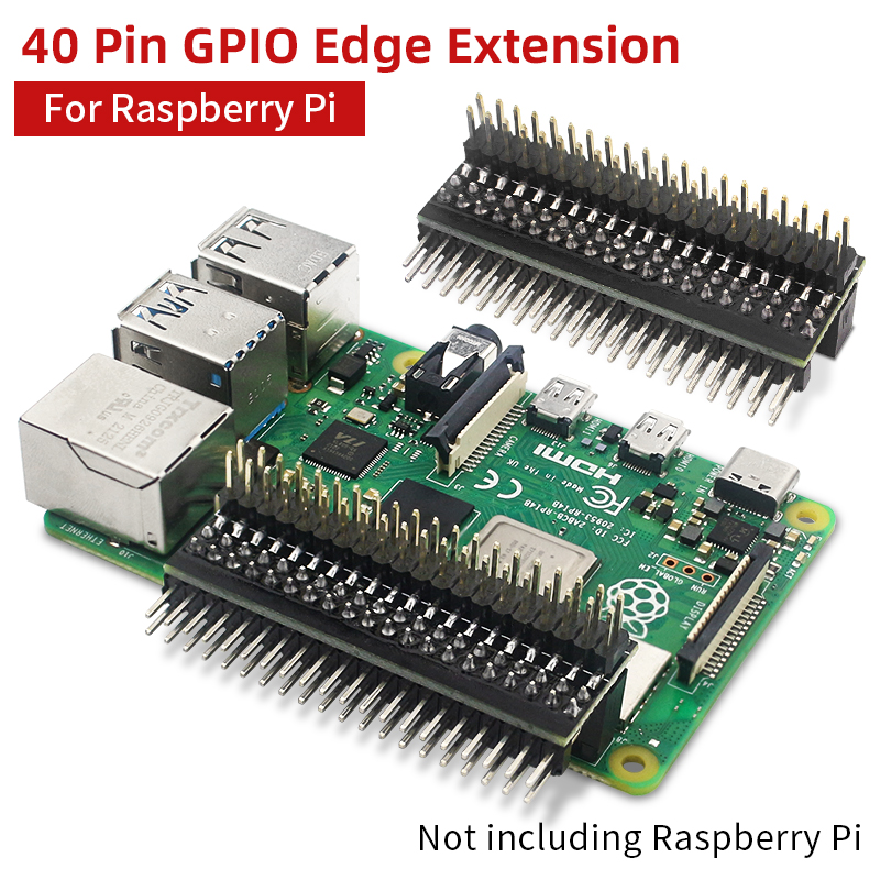 Pi Zero W Board - ラズベリーパイ40ピンgpio拡張ヘッダ複列直角gpioエッジ拡張コネクタパイ4B 3B + 3Bゼロ2ワット
