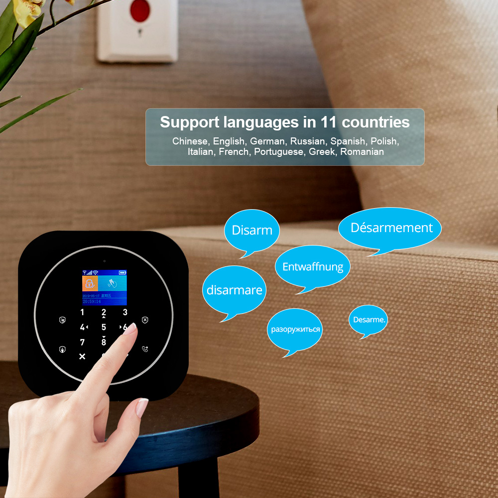 KERUI G12 2G Wifi ワイヤレスホーム警報シス - Home Automation Diy のレビューと価格