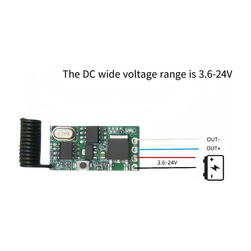 B04B-For RFスイッチコントローラー+ワイヤレス受信 - 433Mhz Receiver Module のレビューと価格