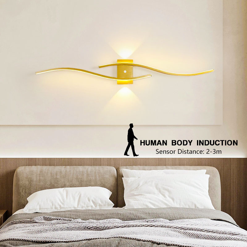 廊下・通路用屋内モーションセンサーLEDウォールライト、有線 - Motion Sensor Pir Wired のレビューと価格