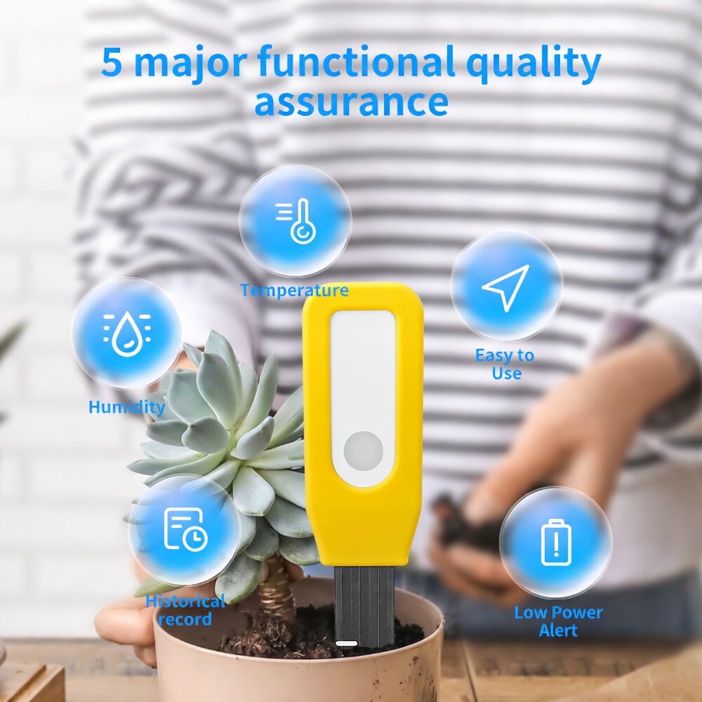 YFK Tuya WiFi 土壌温度・湿度スマートセンサー  - Home Automation Ideas のレビューと価格