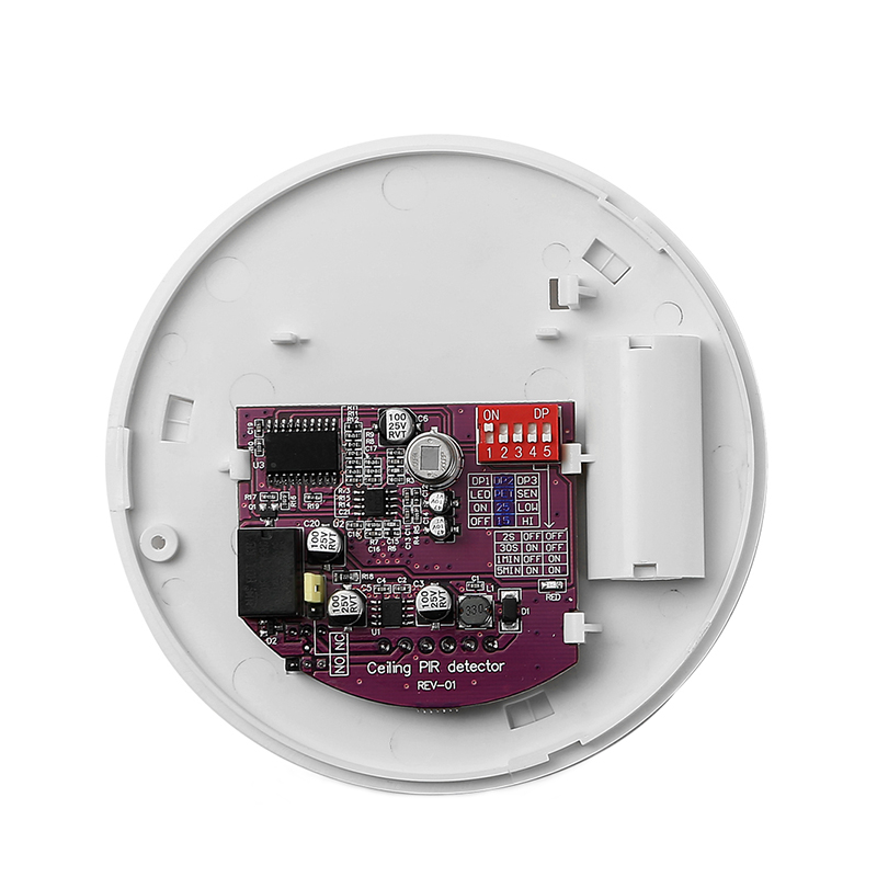 天井取り付け型 360度検知 有線モーションセンサー PIR - Motion Sensor Pir Wired のレビューと価格