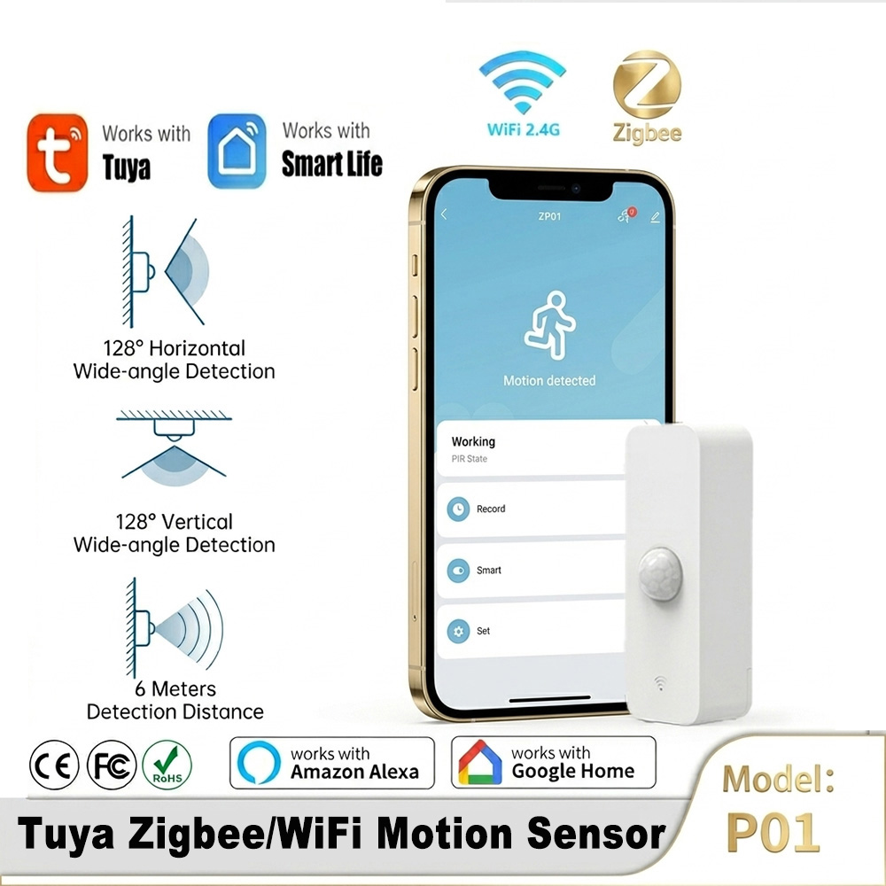 スマートPIRモーションセンサー WiFi Zigbee人感 - Home Automation Ideas のレビューと価格