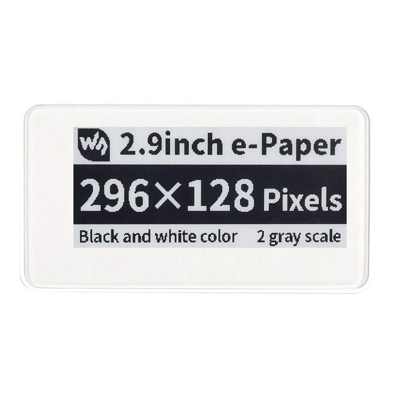 新しい2.9インチワイヤレスNFC搭載電子ペーパーEink  - Display Epaper 2.9 のレビューと価格