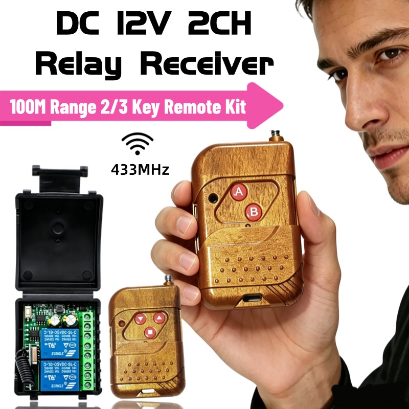 433.92Mhz DC 9-30V 12V 24V10A  - 433Mhz Receiver Module のレビューと価格