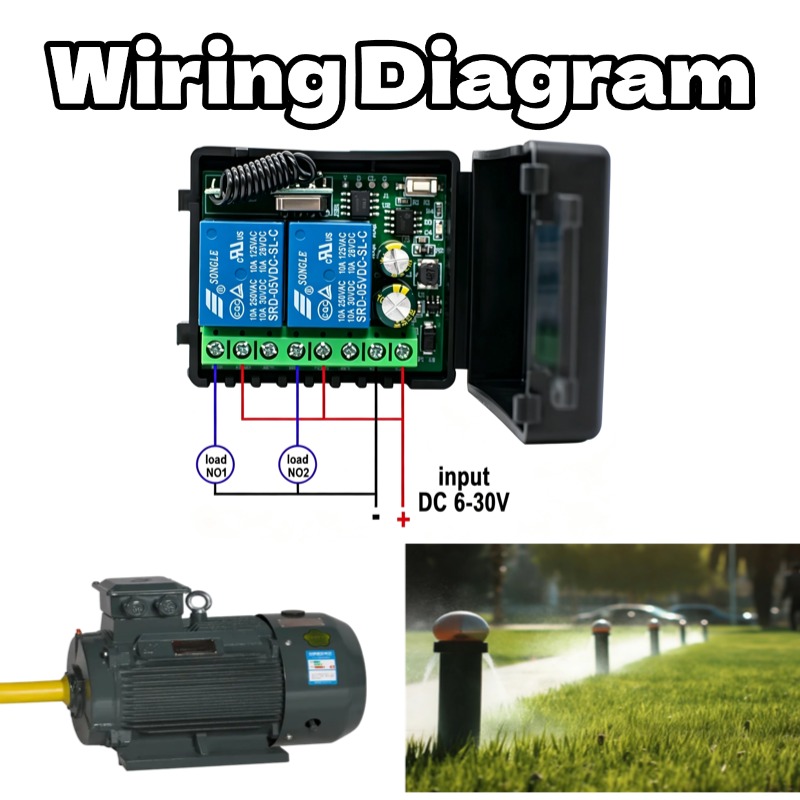 433.92Mhz DC 9-30V 12V 24V10A  - 433Mhz Receiver Module のレビューと価格