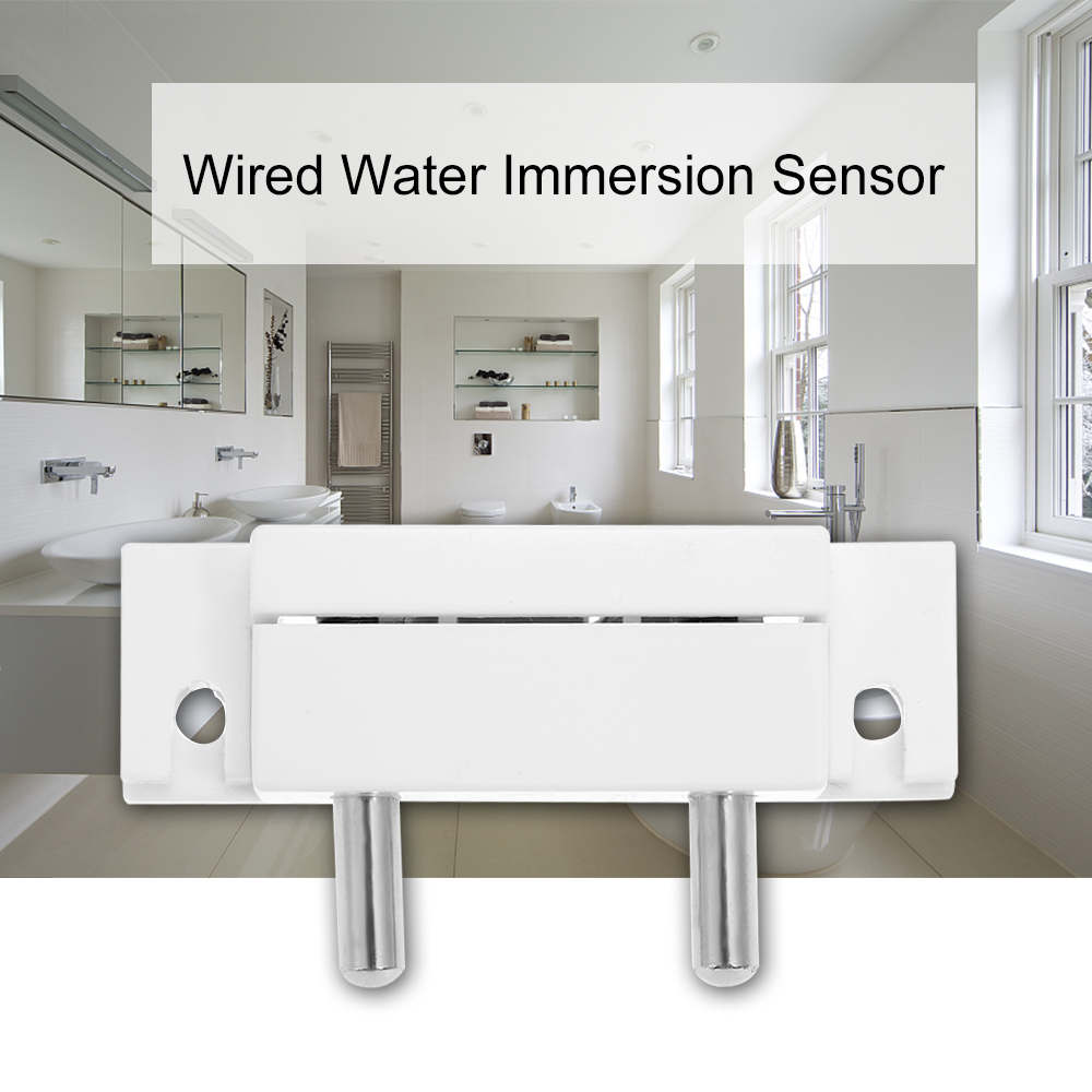 有線式水中浸水センサー、水位異常警報、漏水検知器、家庭用防犯 - Water Leak Detector Wired のレビューと価格