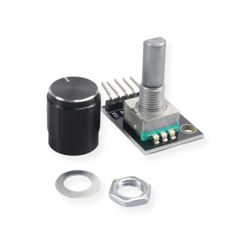 新品 KY-040 ロータリーエンコーダモジュール プッシュ - Home Automation Arduino のレビューと価格