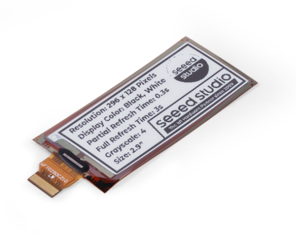 104990852 2.9インチ フレキシブル モノクロ E - Display Epaper 2.9 のレビューと価格