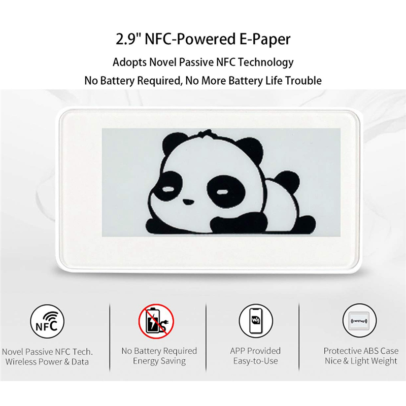 Waveshare 2.9 インチワイヤレス NFC 駆動  - Display Epaper 2.9 のレビューと価格